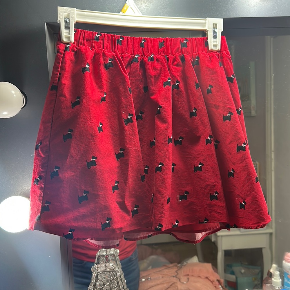 Children’s Place Girls SIZE 10/12 LARGE poodle skirt
